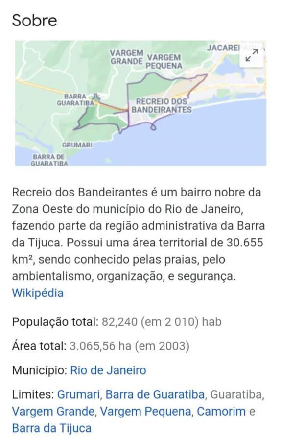 Ferienwohnung Luar Do Pontal Rio de Janeiro Exterior foto